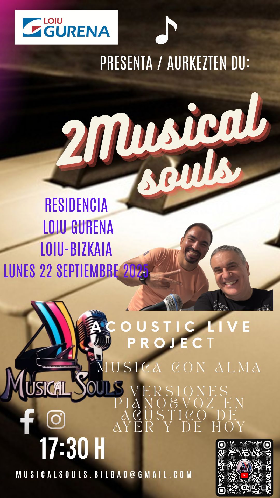 2Musical Souls en Residencia Loiu Gurena